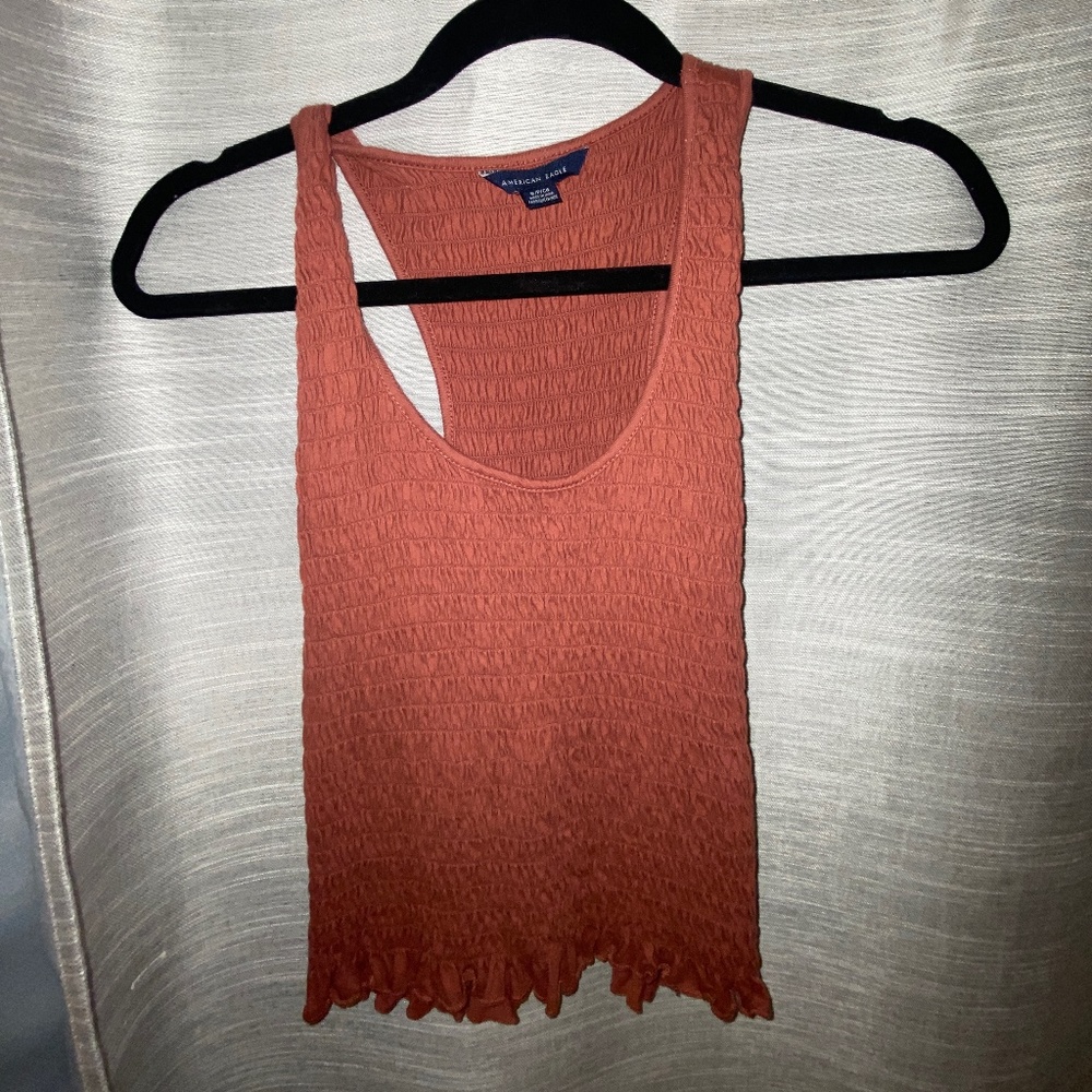 Scrunch tank top